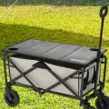 Homyl Table Plate Lightweight Folding Wagon Cart Table Board Garden Cart Board Desktop for Backyard Camping Fishing Party Picnic. 