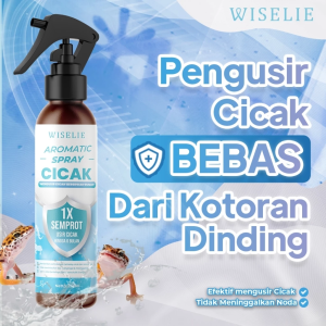 WISELIE Aromatic Spray Pengusir Cicak Paling Efektif Dijamin Ampuh