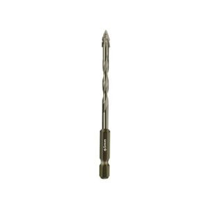 MELODI Four-Edged Eccentric Drill Bit Skewed Head Serrated Tile Drill Bit High Quality High Hardness Hexagonal Shank Drill Bit Set Drilling Tool