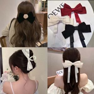 1pcs Multi-Color Hairpin Hair Clips Fairy White Bowknot Headdress Hair Clips Hair Accessory for Girls