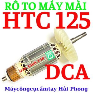 Rô to máy mài  DCA  DSM02-125B / DongCheng DSM02-125 / HITACHI  G15SA2  f125 mm  dùng chung  220V / 1200W - 1400W
