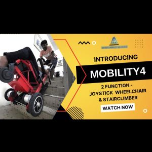 Electric Wheelchair Joystick Control + Stair Climber Function (Mobility 4)