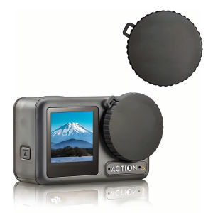 Aixiaou tương thích với DJI DJI Action5 Pro/4/3 Phụ kiện camera hành trình bao bảo vệ silicone cho ống kính