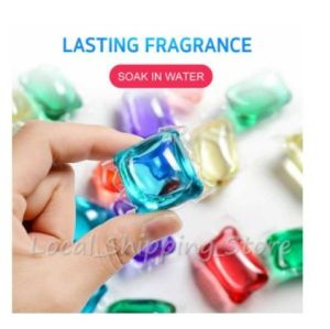 【LOCAL SHIP】Laundry Ball Beads Laundry Gel Stains Film Bead Ball Capsules Travel Washing Liquid Cleaning Condensation洗衣液