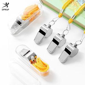 DP👓🧤🎾 Whistle Game Referee Whistle Lanyard Emergency Loud Sound Outdoor Football Whistle