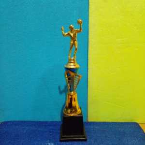Piala Lomba Juara 1 2 3 4 VOLY PUTRA BODY BIRU RASER) "costum" FREE STICKER (BOLEH satuan)TERMASUK SETICKER DAN FREE DESIGN