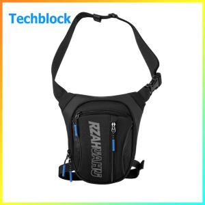 Compact Waterproof Motorcycle Leg Bag with Multiple Storage Compartments for Easy Access