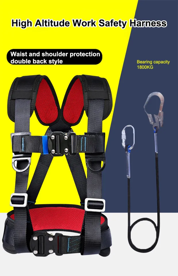 Three Point Work Safety Belt High-altitude Full Body Harness