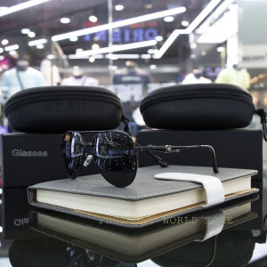 Kính Mát Nam BMW Cao Cấp Full Box + Thẻ Bảo Hành 1 Năm - Khăn Lau Kính Mắt Kính Cường Lực - Gọng Titanium - Chống Chói Chống lóa