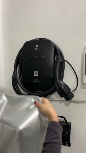 Station Box for Electric Vehicle Wall Connector Charging Box Waterproof Dustproof Oxford Cover Outdoor