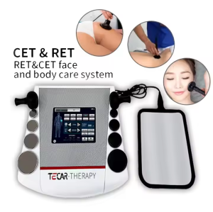 Tecar 448KHz RET CET Physical Monopolar Vacuum Body Slimming Pain Relief Tecar Therapy Physiotherapy RF Tecar Machine