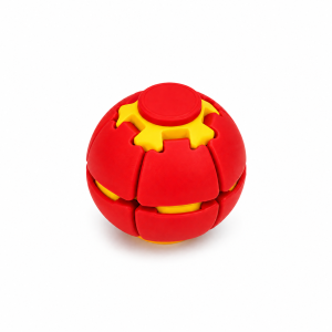 [SG Stock]Auto Press Spin Fidget Ball Stress Relief Fingertip Spinner Toy For Kids Adult Anti Anxiety Pocket Desk Toy