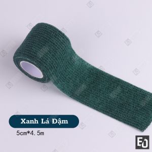Băng quấn cao su non thể thao loại 5x45 cm cố định cổ tay chân chống căng cơ khi chơi đá bóng thể thao  - Eo.sportdz