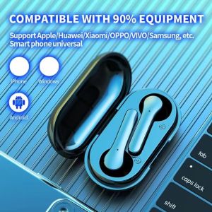 Handfree bluetooth LB-9 plus powerbank Wireless Earphone Bluetooth 5.0 TWS LB9 / TWS Bluetooth HIFI Stereo 9D Kontrol Sentuh with Mic