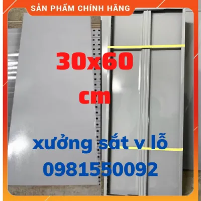 Mâm sắt V lỗ Rộng 30cm x Dài 60cm ( Dày 8zem -1li) sơn tĩnh điện