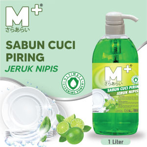 M+ Sabun Cuci Piring Jeruk Nipis - 1 Liter