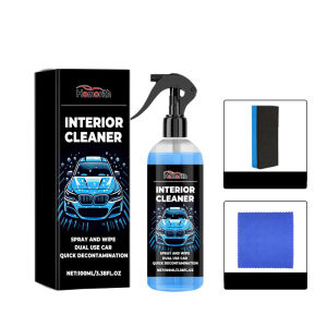 น้ำยาโฟมทำความสะอาดอเนกประสงค์น้ำยาล้างรถ น้ำยาทำความสะอาดหลังคาหนังภายในรถ น้ำยาทำความสะอาดขจัดคราบฟรี汽车清洁剂