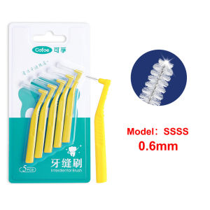Cofoe Interdental Toothbrush for Braces Teeth Dental Floss Cleaner Brace Cleaning Kit Set Braces Brush Oral Orthodontic Tooth Stick with Brush