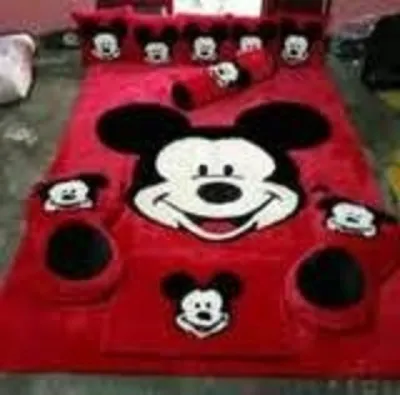 SURPET KARAKTER BULU RAFSUR BANTAL 6 TEBAL UKURAN 140X180 TERMURAH BISA COD Keren