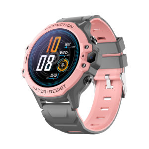 4G Childre Phone Watch IP67 Waterproof Smart Watch SIM Card Voice Call GPS Positioning Student Video Call Monitoring Location Tracker SOS for Android ios