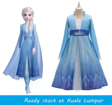 Shop Baju Elsa Frozen 2 online Oct 2024 Lazada .my