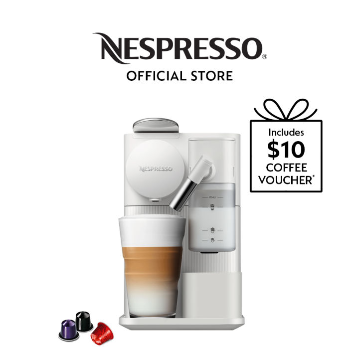 Nespresso® Lattissima One Coffee Machine Porcelain White Nespresso