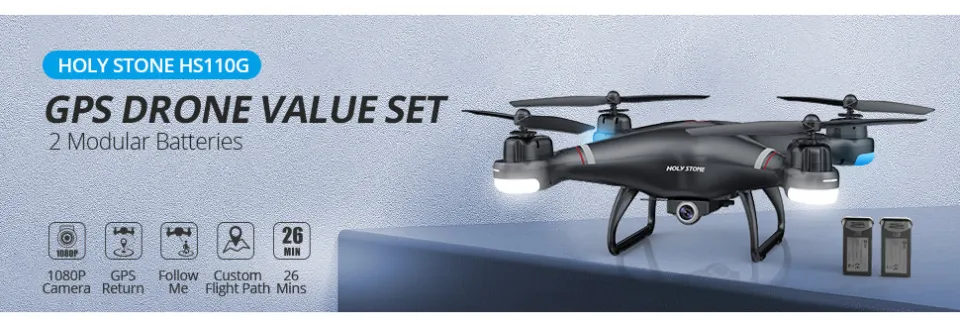 Holy Stone GPS Drone with 1080P HD Camera FPV Live Video for