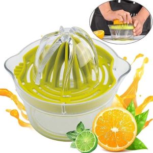 Alat Peras Juicer Manual 4 In 1  Parutan Dan Pemisah Telor Jeruk Lemon Citrus Orange Jeruk Nipis Manual Multifungsi