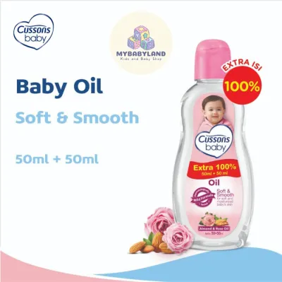 Cussons Baby Oil | 100ml+100ml & 50ml+50ml | Cusson Baby Oil