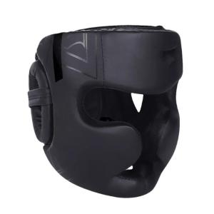PU Leather Kick Boxing Helmets Martial Art Headgear Protector Safety Helmets Boxing Head Protection Fitness