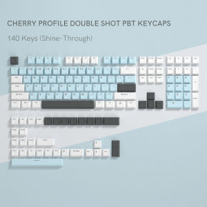 Wopier 132 Phím Retro Đen màu tím anh đào Hồ Sơ Đôi Bắn phím cơ PBT Tùy Chỉnh Key Cap Cho 60% 65% 75% 100% Gateron Cherry MX Gamer Bàn phím cơ