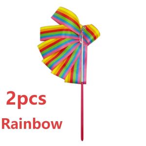 2PCS Art Gymnastic Ribbon 4m Dance Ribbon With Stick Artistic Rhythmic Streamer For Art Dances