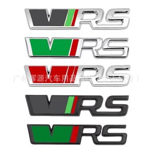Suitable for Skoda car stickers Jingrui personalized modification VRS car logo body sticker in the net logo car decoration VRS logo