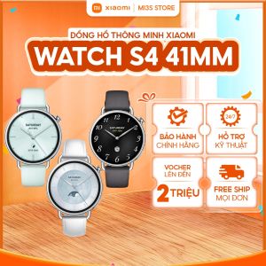 Đồng Hồ Thông Minh Xiaomi Watch S4 41mm | AMOLED 1.32" GPS Nghe Gọi Bluetooth Chống Nước 5ATM