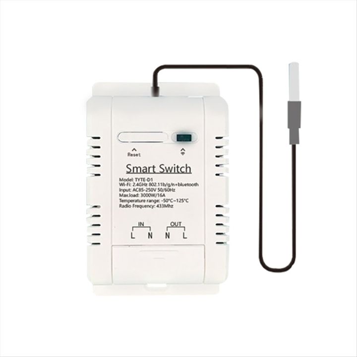 Thermostat Graffiti WIFI Smart Temperature On/Off Switch Timing RF433 ...
