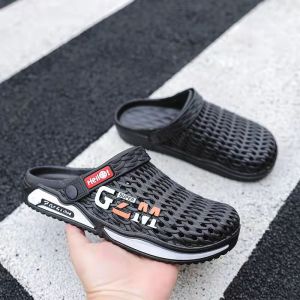 Giày Crocs Nam Mới Thoáng Khí Chống Trơn Trượt Chống Thấm Nước Đế Dày Chống Mòn Đế Mềm Dép Sandal Nam