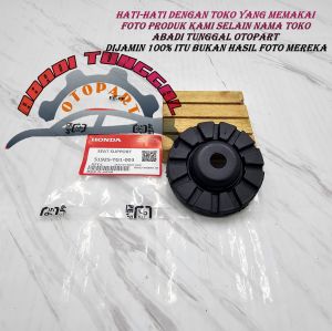 karet tatakansuport sok shock depan atas honda jazz rs brio brv mobilio city freed