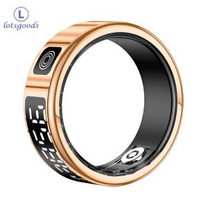 【New Arrival】RS08 Smart Ring 5ATM Waterproof Sport Health Ring Heart Rate Blood Oxygen Sleep Monitoring Fitness Tracker for Men Women