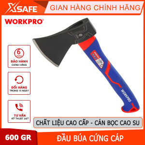 Búa rìu 600gram cán bọc cao su Workpro - WP241043