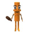 GJURD Bombardiro Crocodillo AI Brainrot Blocks Toy Funny Doll Brr Brr Patapim Tungtungsahur Building Blocks Accessories Articulated Tralalero Tralala Building Blocks Toy for Children. 