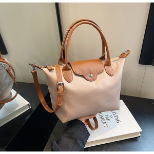 Tote Bag Wanita Elegan Waterproof Model Terbaru CPT 629 - Desain Korea Warna Coklat/Maroon