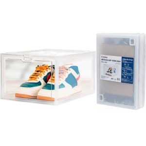 Tủ hộp đựng giày dép nhựa VIỆT NHẬT - 1 3 4 5 tầng nắp trong xếp chồng - 3868/9