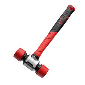 Anti Vibrations Rubber Mallets Hammer With Ergonomic Grip For Tile Installation Crafting And Tent Stake Setting