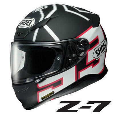 Shoei Helmet Z7 Black Nut Marquez 5 Shoei Helmet Full Face 