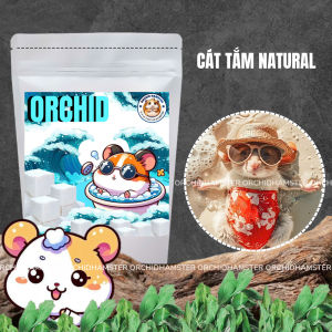 Cát Tắm hamster Natural Muối Khoáng  - Không Mùi - Kháng Khuẩn