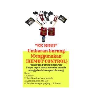 ALAT BANTU PENGUSIR BURUNG DI DALAM SANGKAR KANDANG UMBARAN MENGGUNAKAN SISTEM REMOT