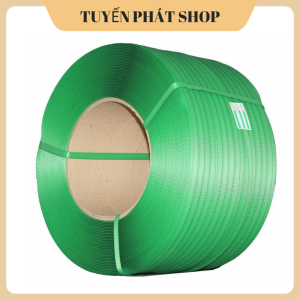 Dây Đai Nhựa PP Bản 9-12-15-19mm (cuộn 10kg) Màu Xanh Dùng Đóng Gói Hàng Hóa...