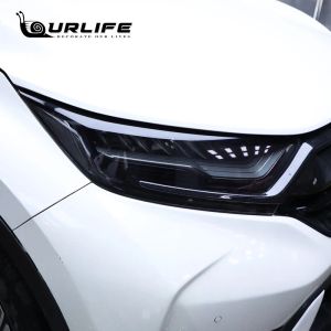 sapid TPU Car Goods Black Headlight Film Sticker for Honda crv cr-v 2017 2018 2019 2020 5th anti-scratch accessories H3M7T