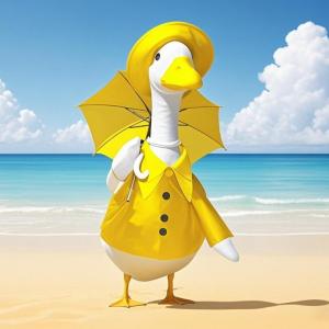 Không thấm nước 17 inch cỏ ngỗng trang phục thiết lập mùa xuân ngoài trời decors bao gồm áo mưa ô cho hàng hiên hiển thị