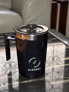 S1 Cangkir Mug Pengaduk Kopi Magnet Cerdas Otomatis Elektrik USB Stainless Steel 304 Cup Smart 500ml